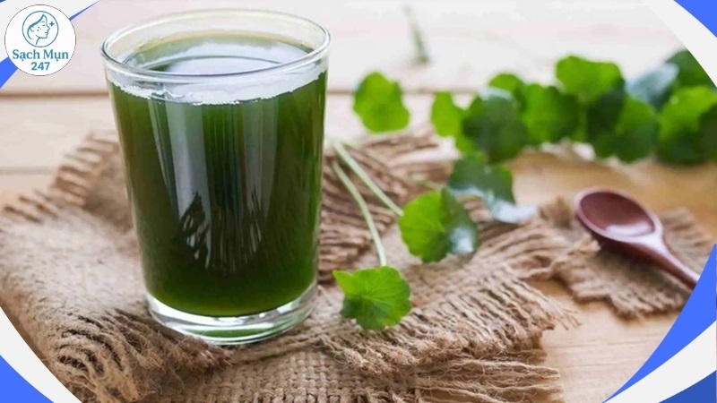 nước ép rau má