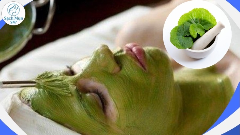 Đắp mặt nạ rau má