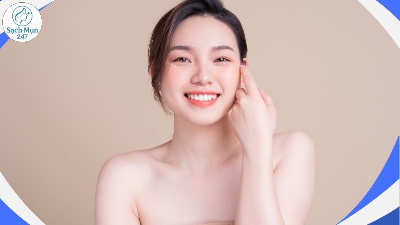 cải thiện da sạch mụn