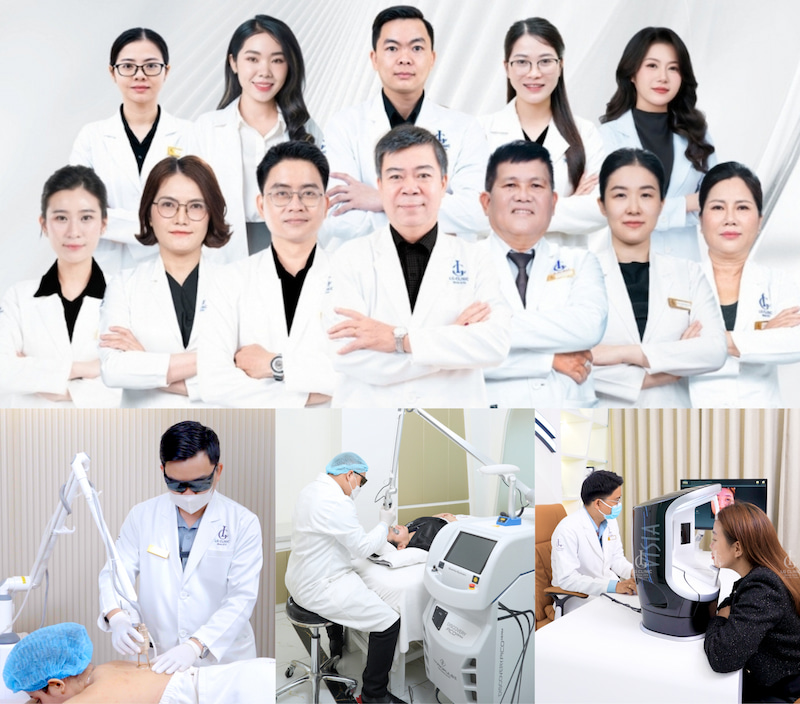 Đội ngũ bác sĩ LG Clinic