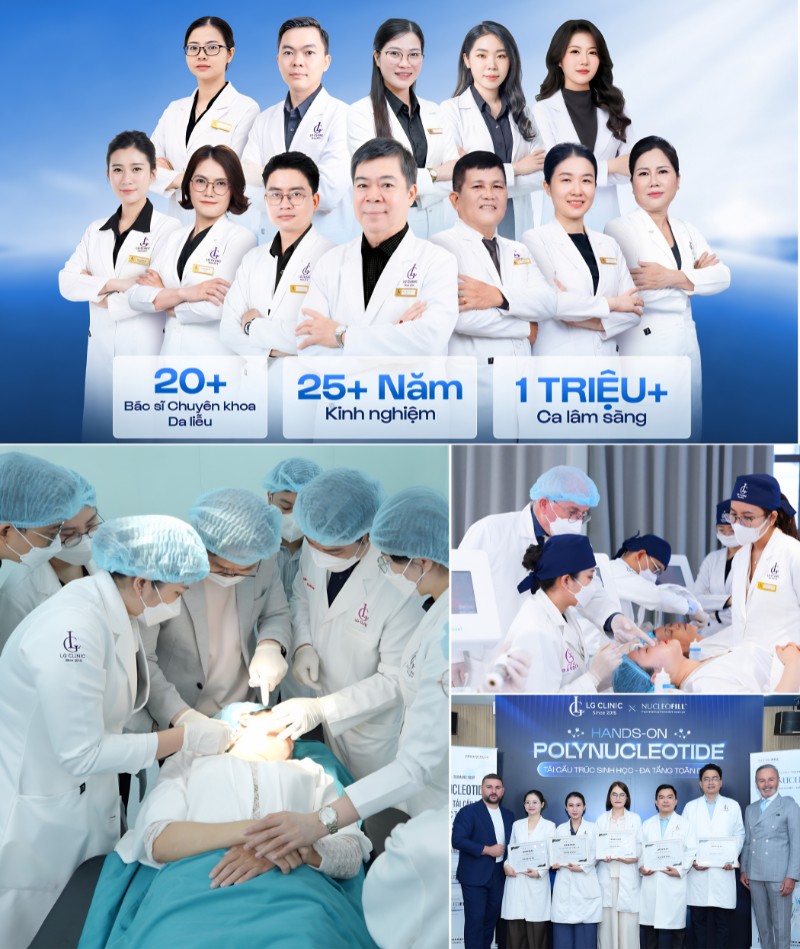 đội ngũ bác sĩ lg clinic