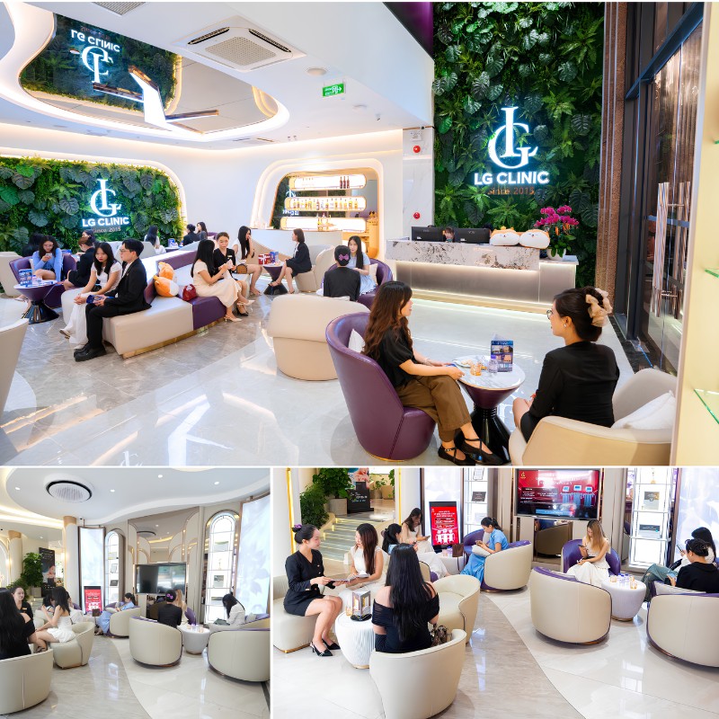 khách hàng tin tưởng dịch vụ của lg clinic